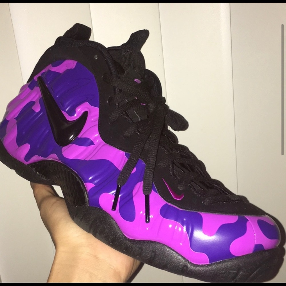 Foamposites purple camo